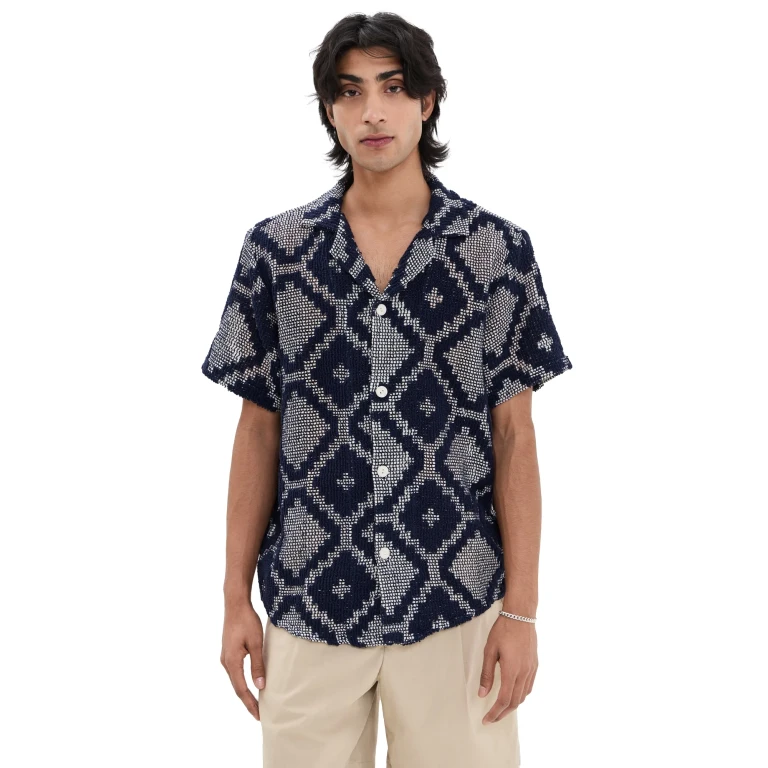 OAS Trastevere Cuba Crochet Shirt Multi XL