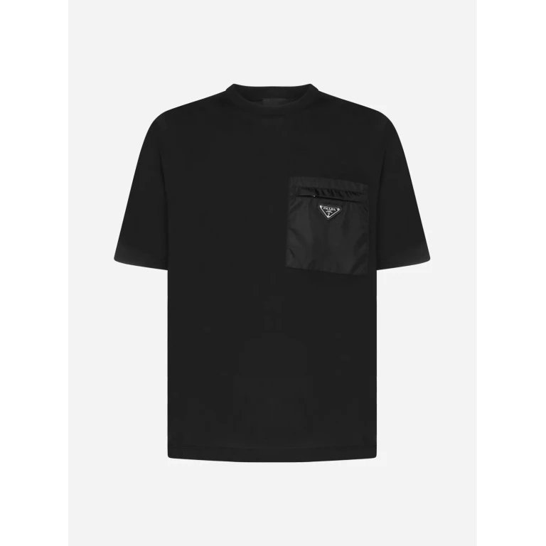 Chest-pocket Cotton T-shirt
