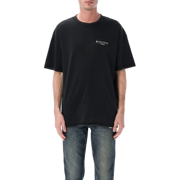 T-Shirt Men color Black (MLM10017806)