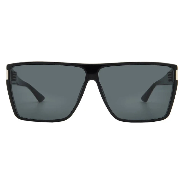 Saint Laurent Black Square Unisex Sunglasses SL 756 001 64