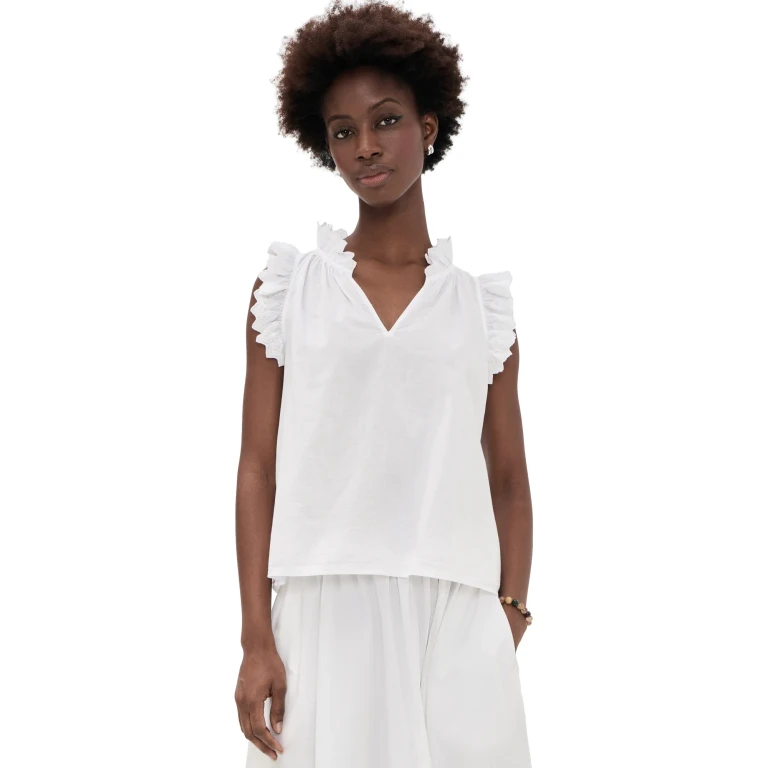 XIRENA Bexie Top White XL