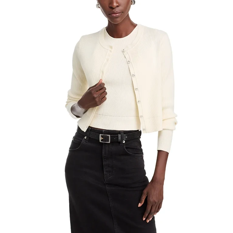 Toccin Zoe Classic Cropped Cardigan