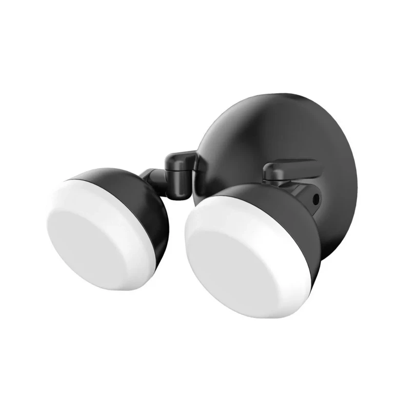 Black LED Outdoor Wall Sconce from the Daniel Collection