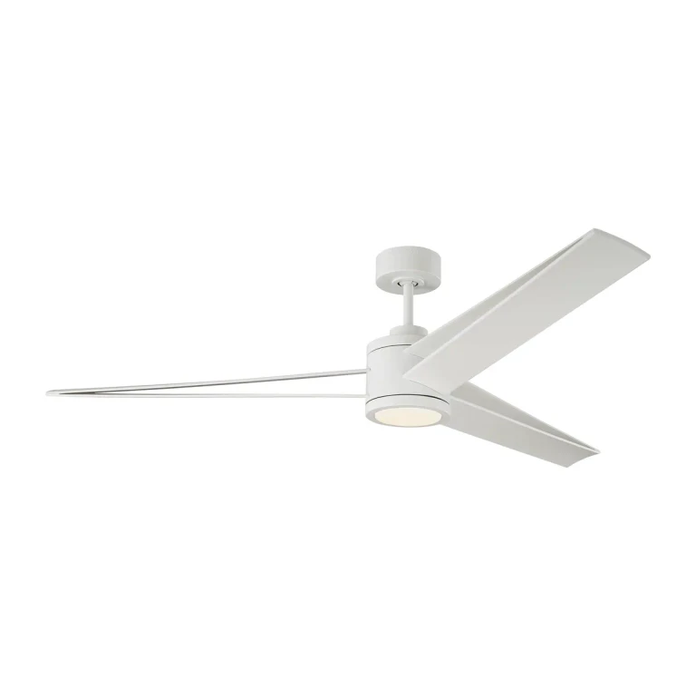 Matte White 60"Ceiling Fan from the Armstrong Collection