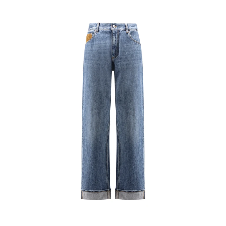 Bottega Veneta Jeans Mid Blue Cotone - Men