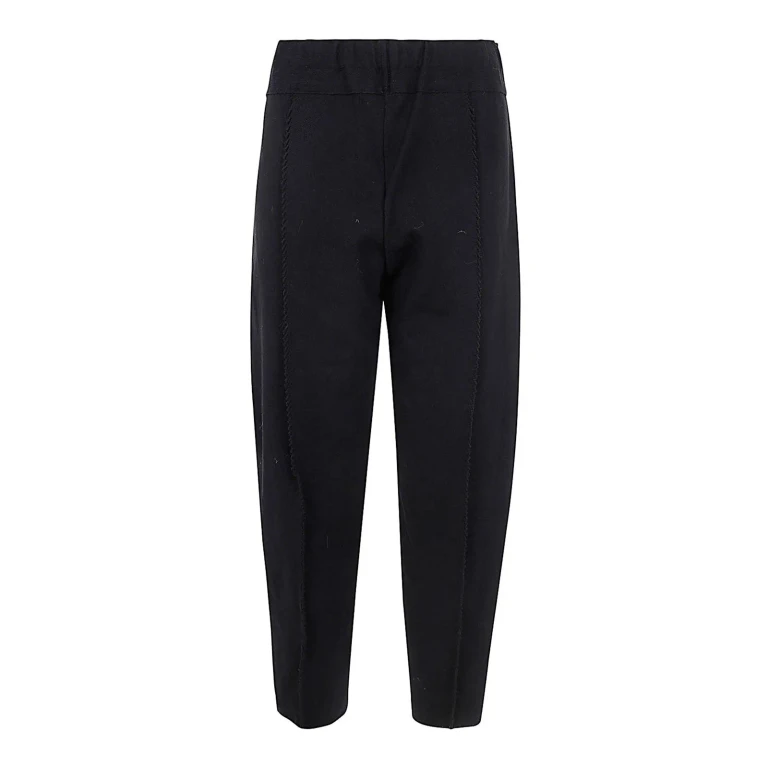 Pleats Please Issey Miyake Pantalons Décontractés - Noir