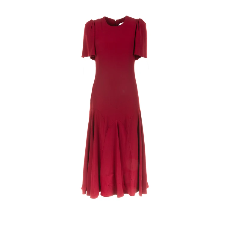 Alexander McQueen Dresses Crimson Vi Acetate - Women