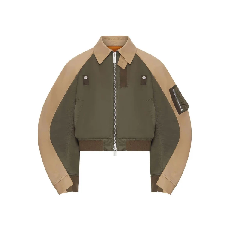 Sacai Pantalons Décontractés - Vert