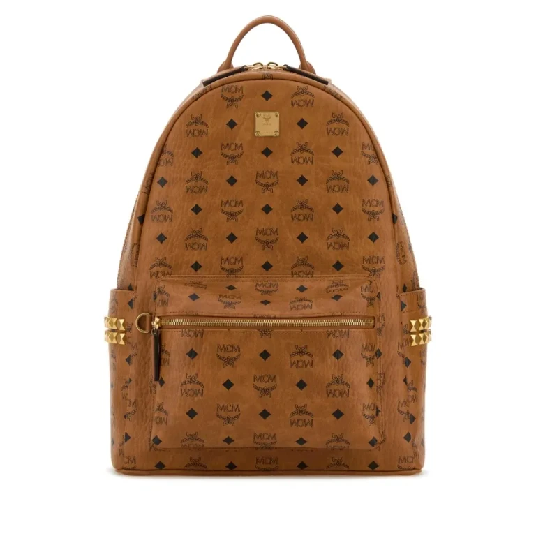 Printed Canvas Backpack