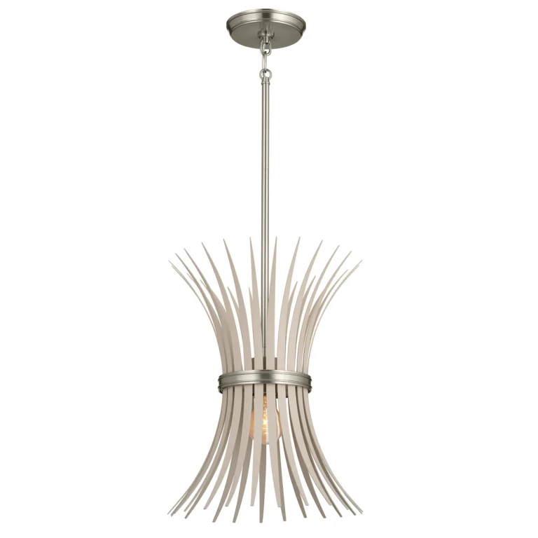 Baile Transitional Pendant in Brushed Nickel