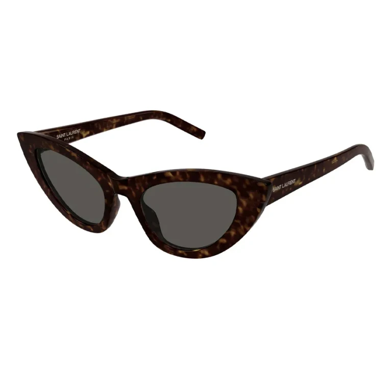 Saint Laurent Grey Cat Eye Ladies Sunglasses SL 213 LILY 016 52