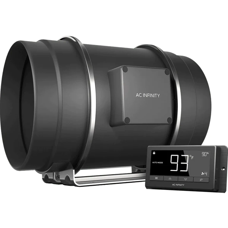 AC Infinity CLOUDLINE T10 10-In Inline Duct Fan w/ LCD Thermal Controller