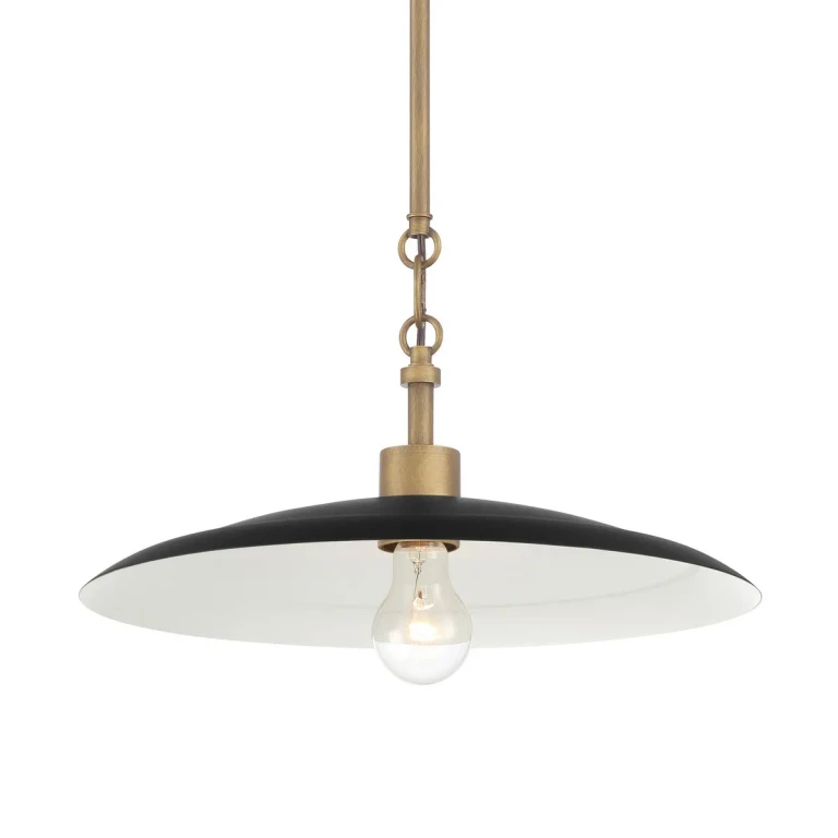 Natural Brass Pendant from the York Collection