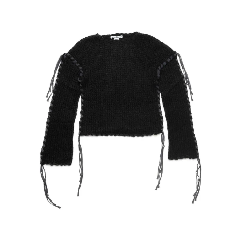 Acne Studios Pull Col Rond - Gris