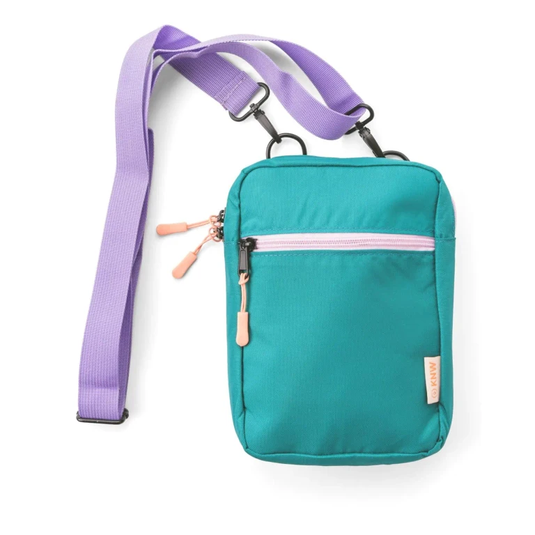 Crossbody Bag | Teal/Lavender