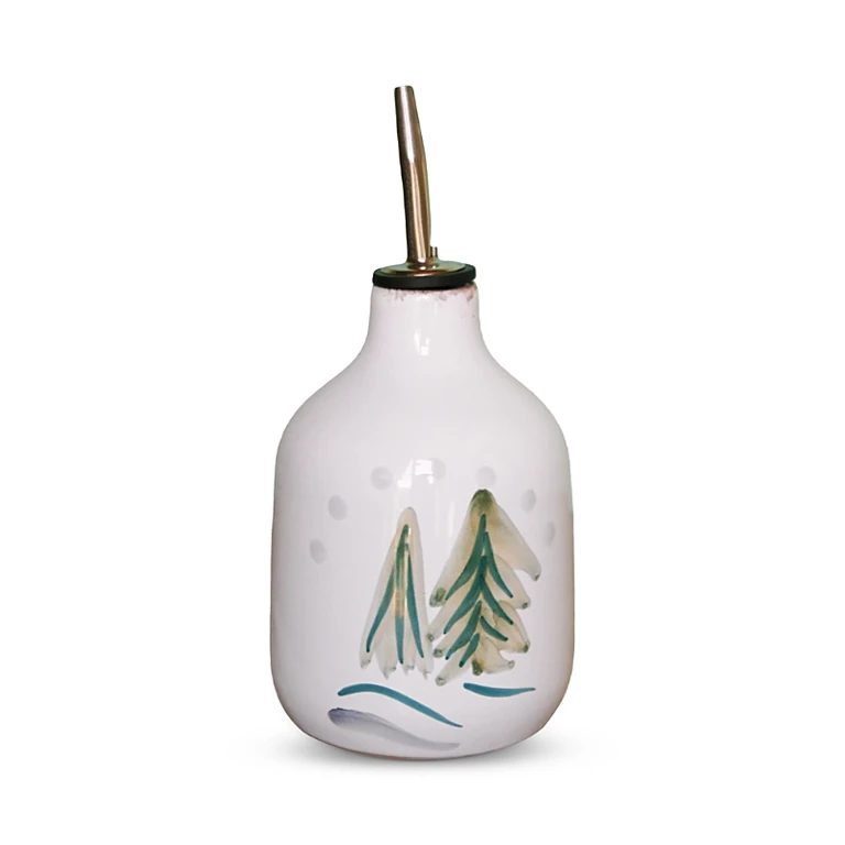 La Gabbianella Cortina Oil Jar, Winter Trees