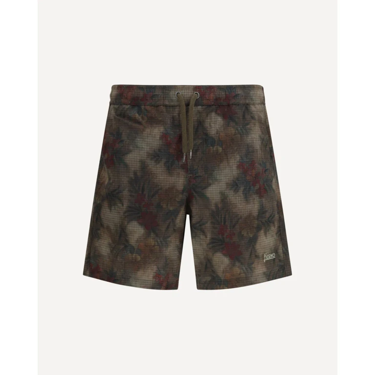 HERNO Floral Swimsuit Male 46