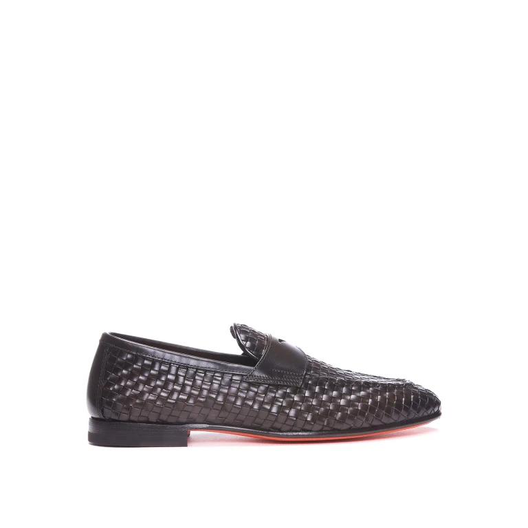 Santoni Mocassins - Marron