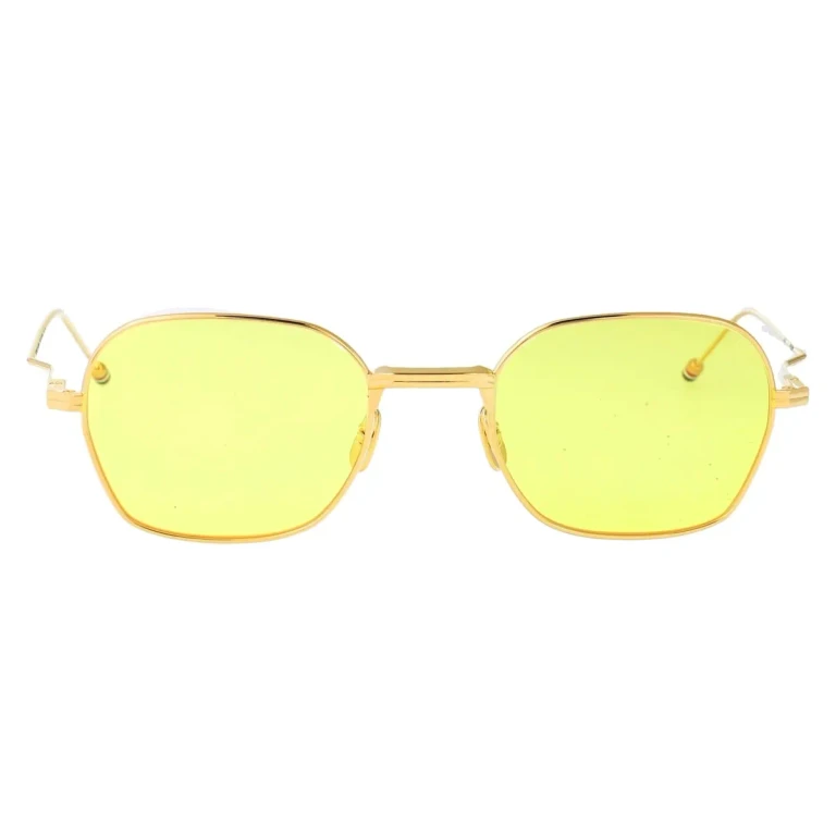 Thom Browne Rectangular - Yellow Gold / Yellow Gold Sunglasses