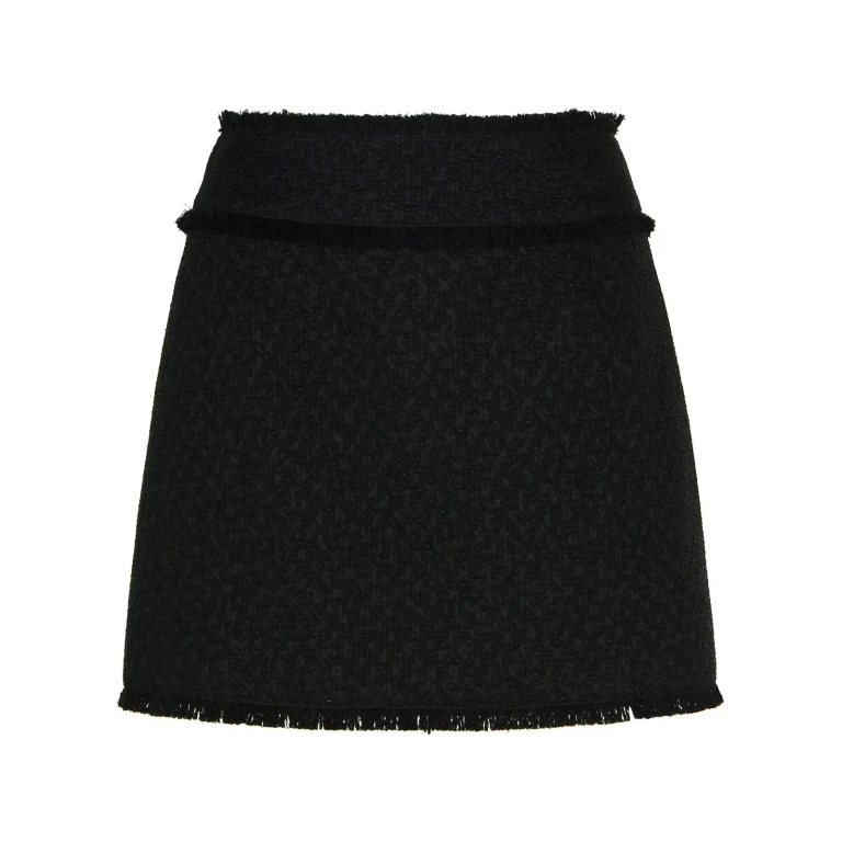 Skirt Woman color Black (F4CR5TGDCLWN0000)