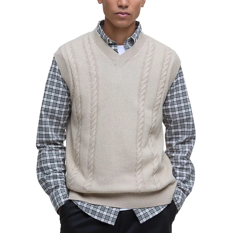 Barbour Navar Regular Fit Knit Vest