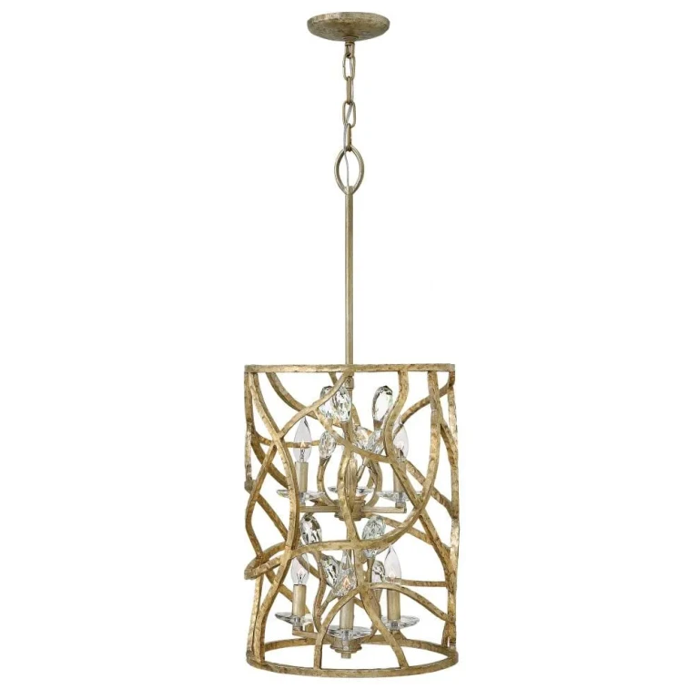 Champagne Gold LED Chandelier from the Eve Collection