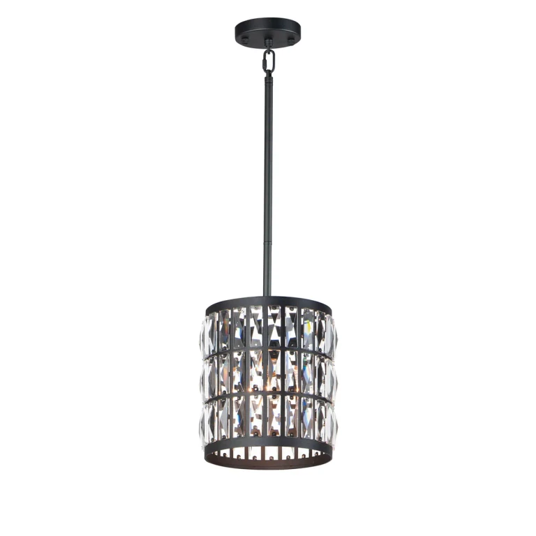 Black One Light Mini Pendant from the Madeline Collection