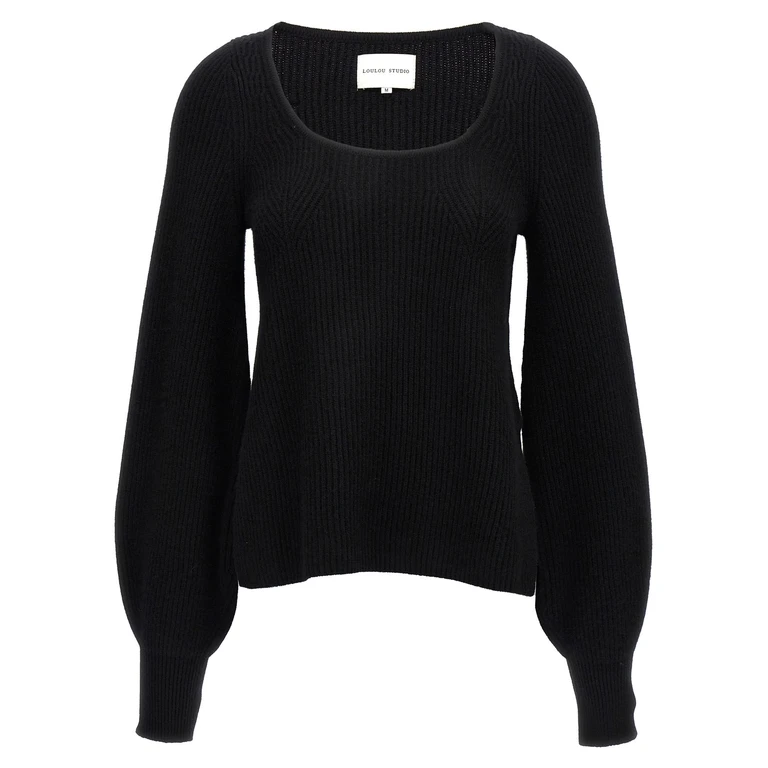 LOU LOU STUDIO Sweater Woman color Black (HERMUSBLACK)