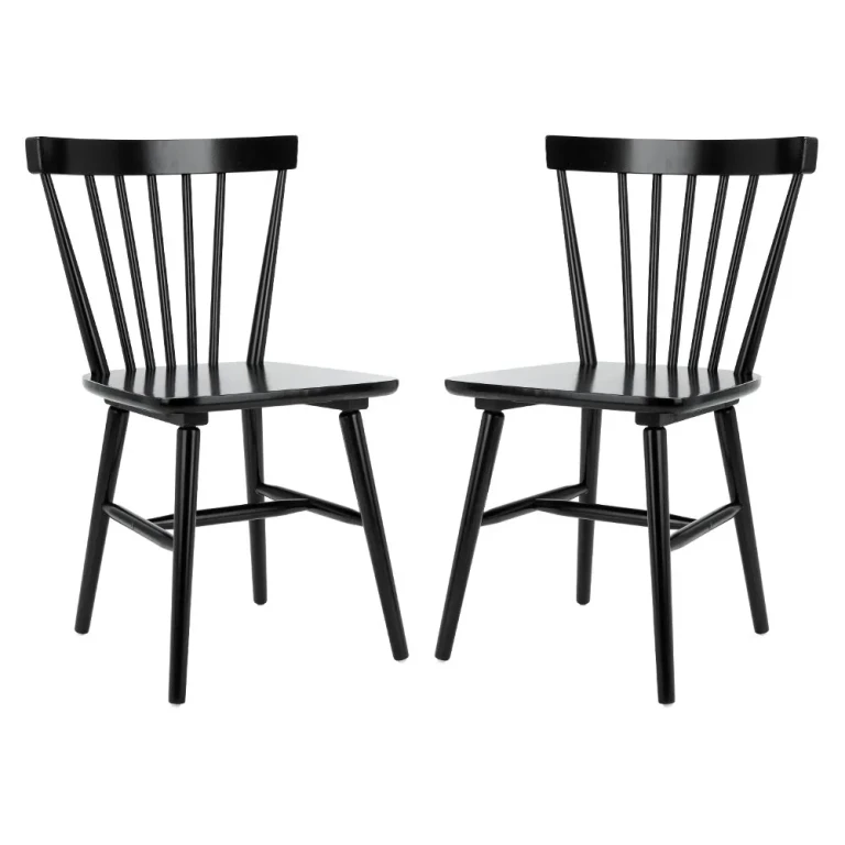 Winona Black Spindle Dining Chairs - Set of 2