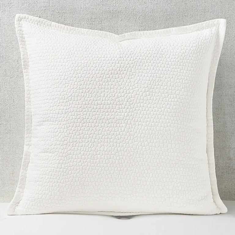 Signature Pebbled Matelasse Euro Sham, Single