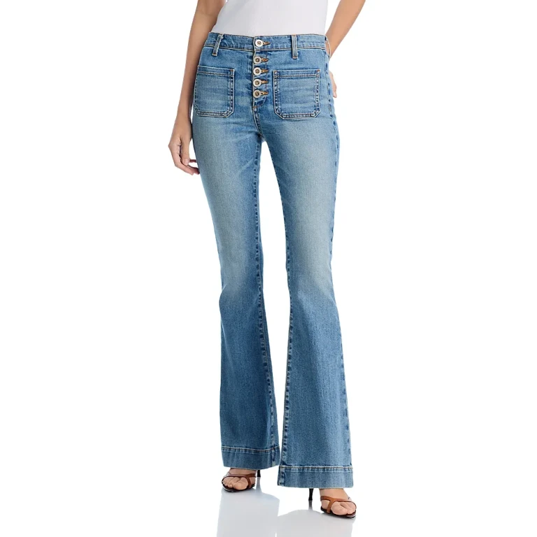 Ramy Brook Cindy High Rise Flare Jeans