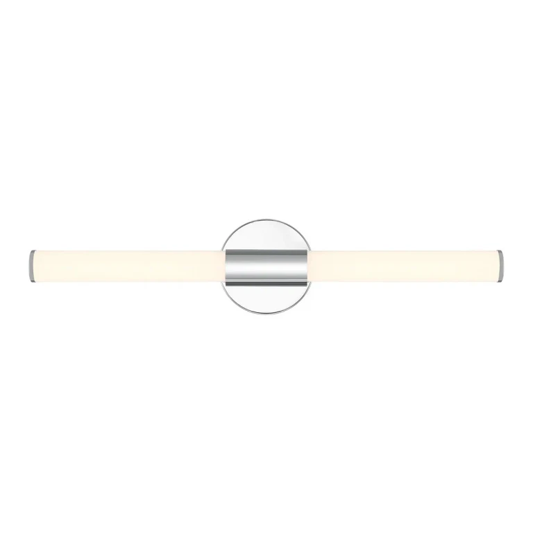 Connor 24" Mini Tube LED Cylinder Vanity Light in Chrome