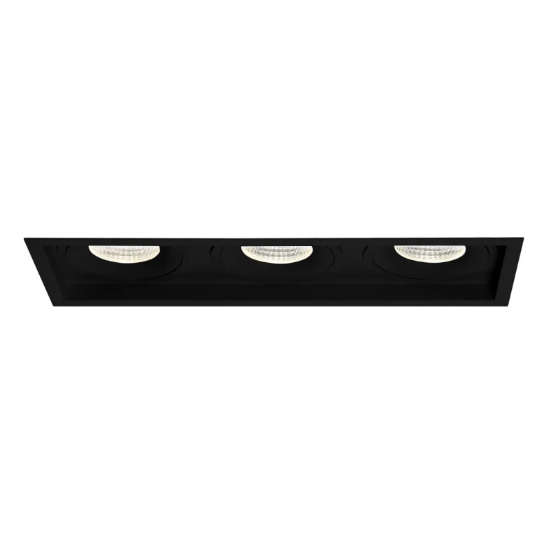 Amigo 3-Light Recessed Light in Black
