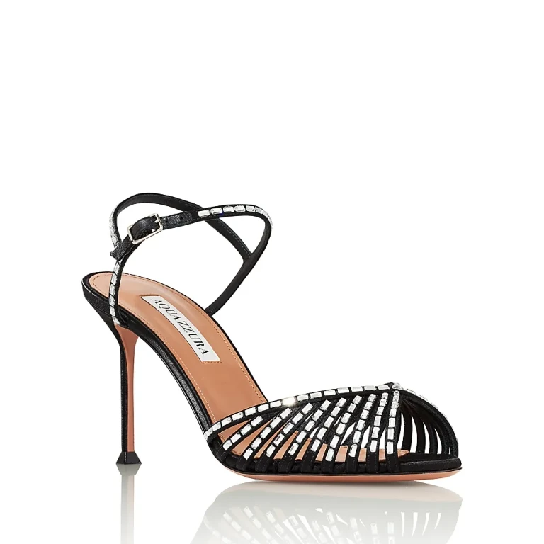 Aquazzura Women's Hold Me Crystal Embellished Sandals