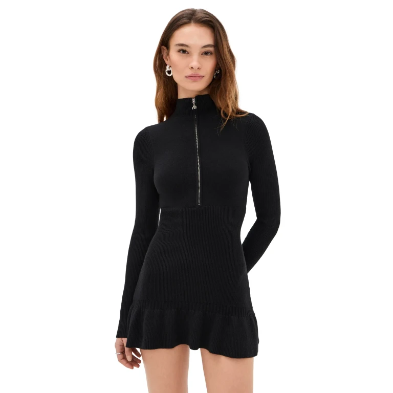 Miaou Vida Dress Black XXS