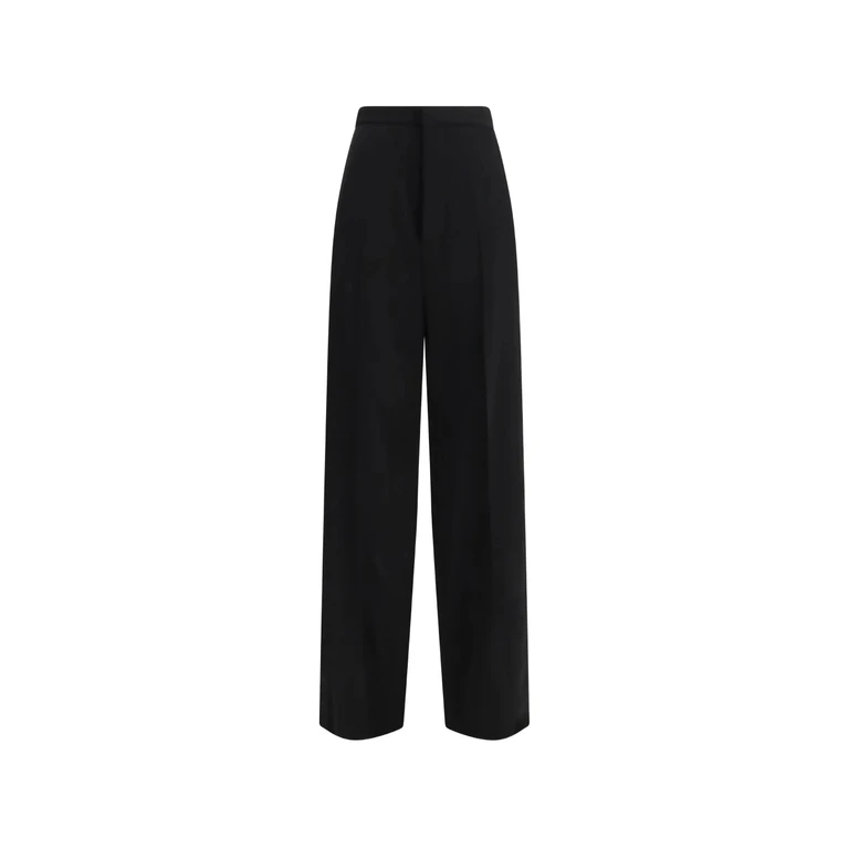 Balenciaga Tuxedo Pants Black Pantaloni - Women