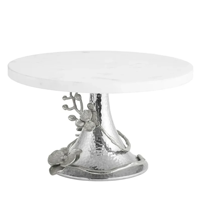 Michael Aram White Orchid Cake Stand