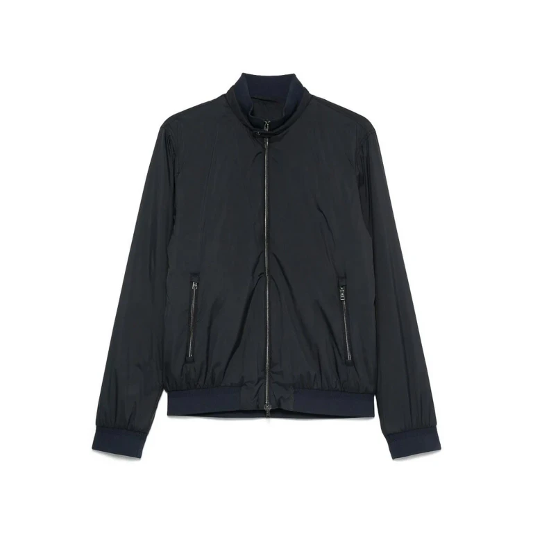 Herno Logo-plaque Bomber Jacket