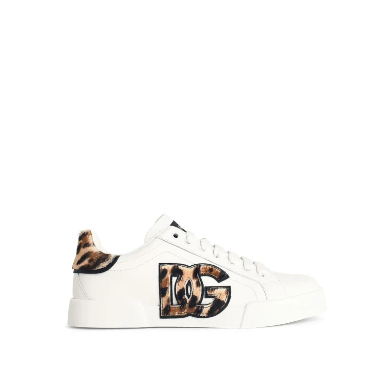 Dolce & Gabbana Portofino Light Strobel Nappa Calfskin Sneakers