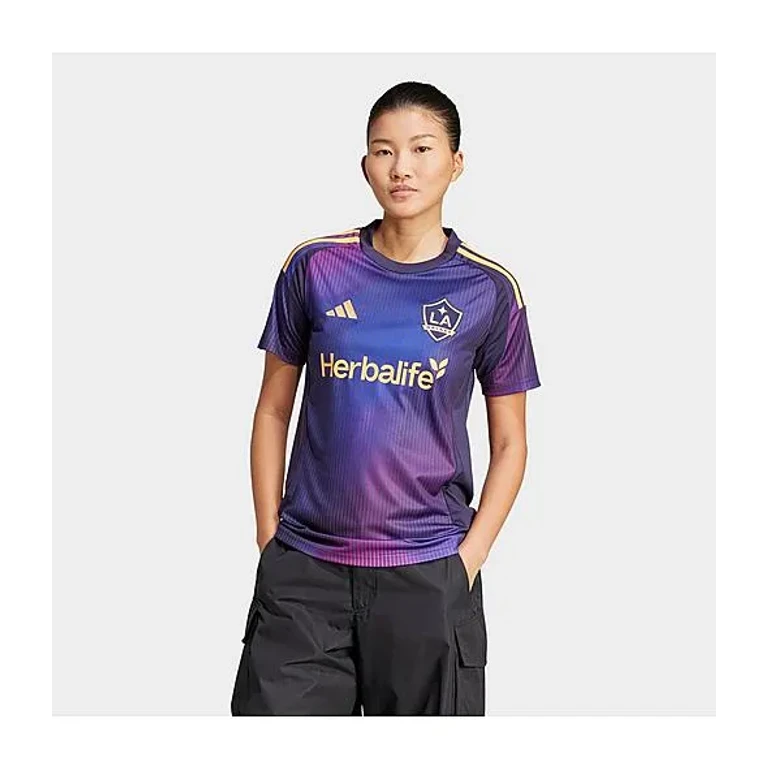 adidas Women's LA Galaxy 25/26 Away Jersey in Noble Ink Size: XXS