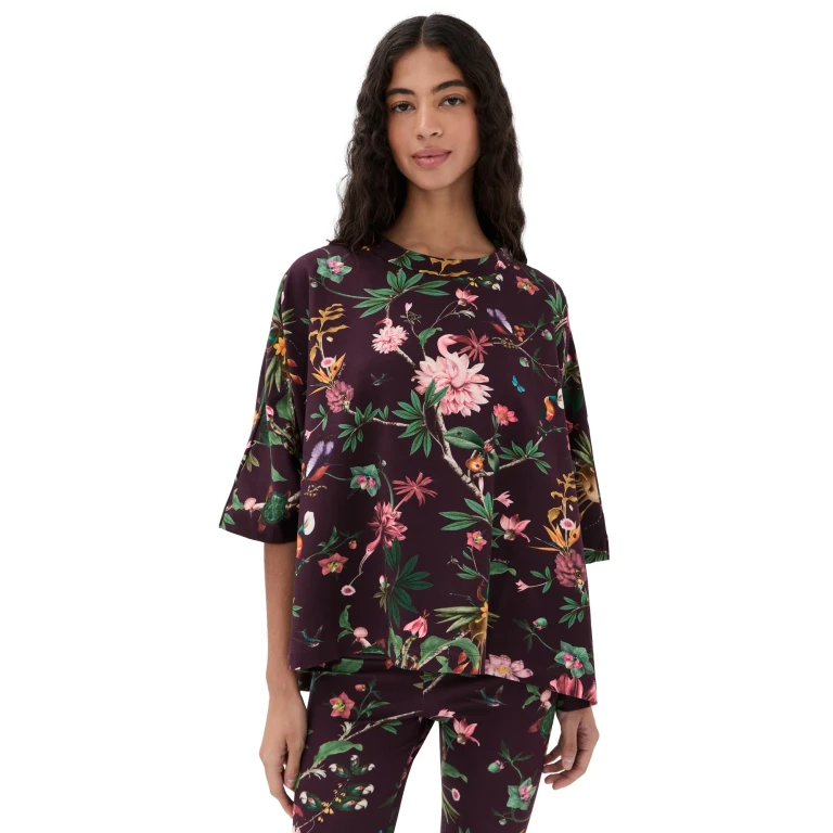 La DoubleJ Meditation Poncho Zooflora S