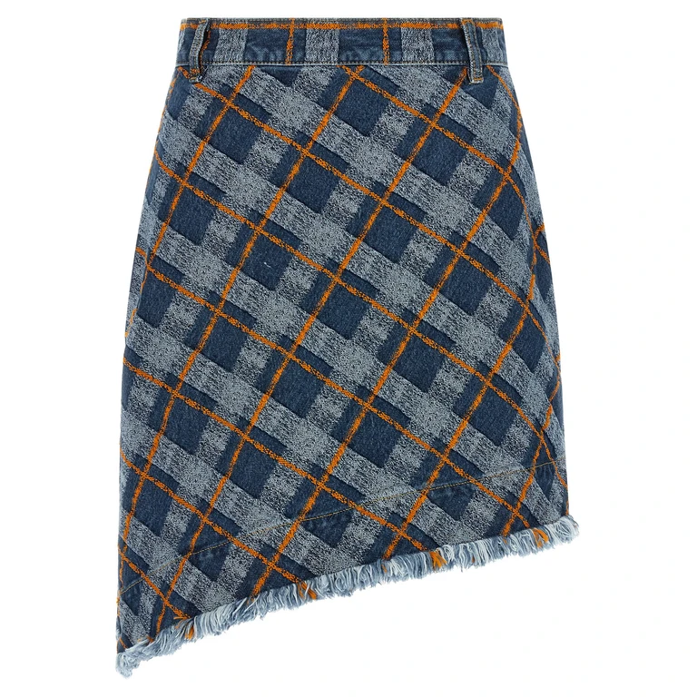 Vivienne Westwood Sailor Skirt Blue Cotton - Women