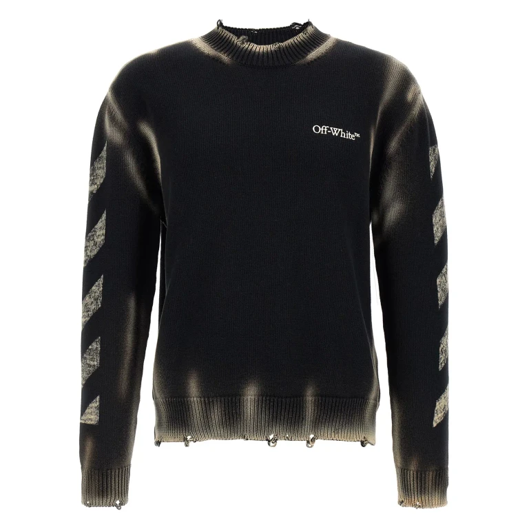 Off-White diag Arr Corrosion Sweater