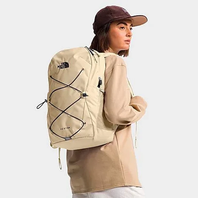 The North Face Women's Jester Backpack in Gravel/TNF Black