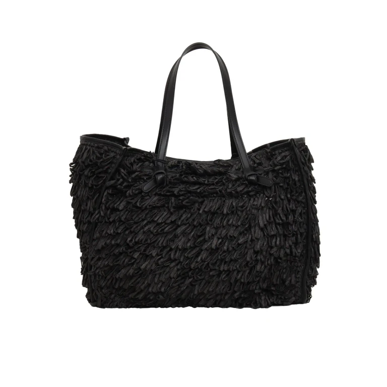 Michael Kors Leather And Fabric Bag