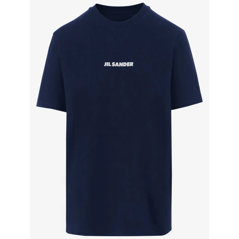 Jil Sander Black Cotton T-shirt