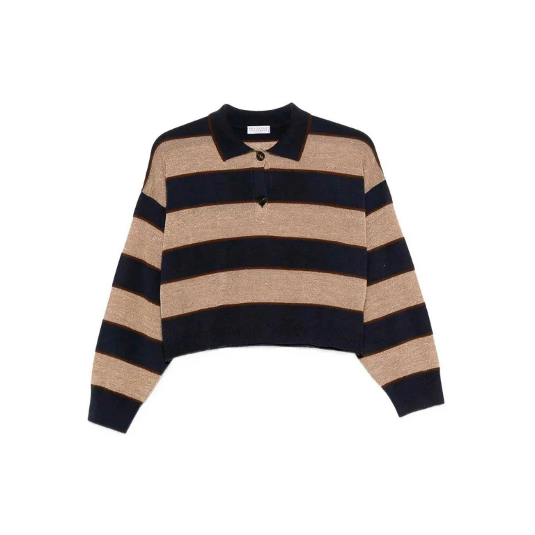 Brunello Cucinelli Polo - Bleu Foncé