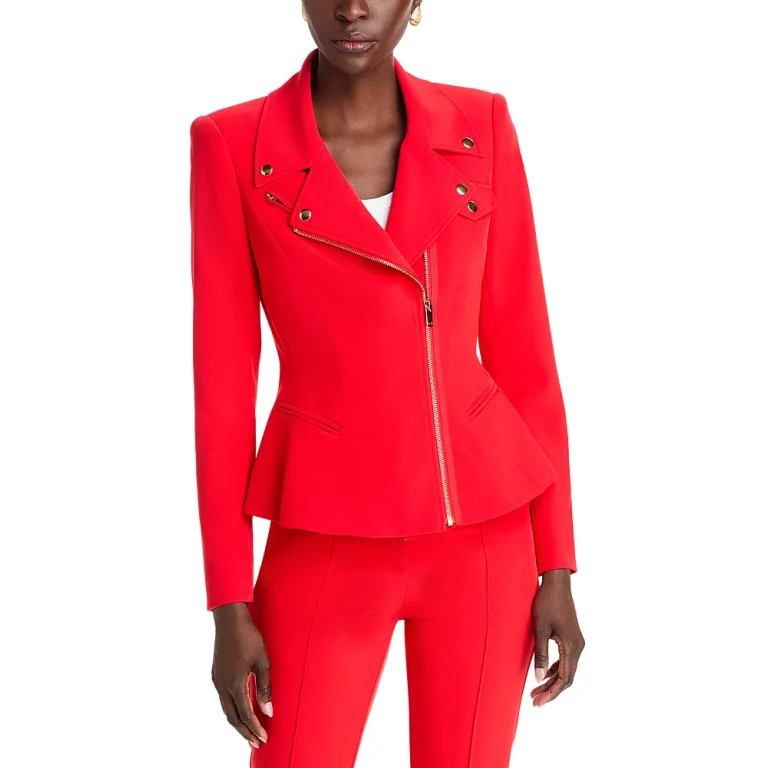 Generation Love Selah Crepe Moto Jacket
