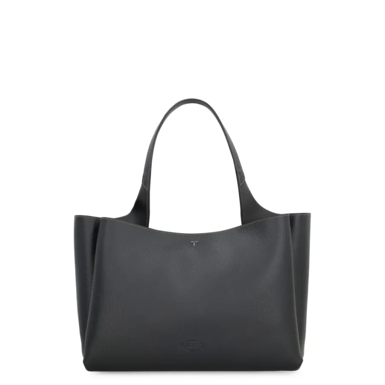 Tod's 黑色锤纹小牛皮包