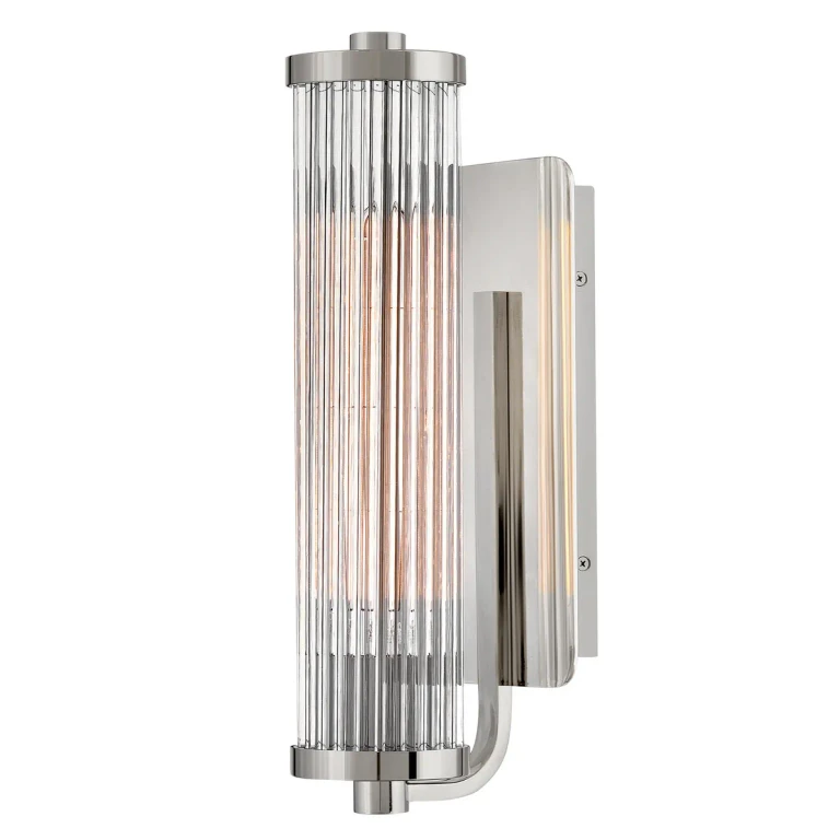 Polished Nickel LED Wall Sconce from the Ellery Collection